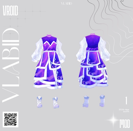 Celestial Prism Dress | 星彩プリズムドレス