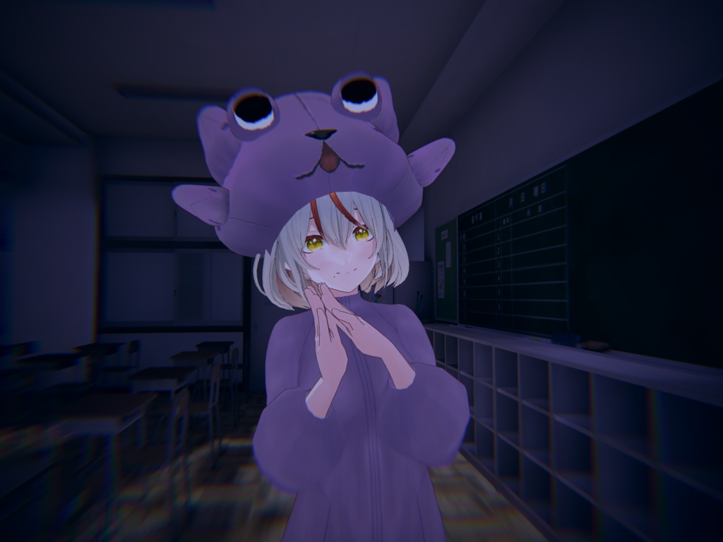 Purple Cat Kigurumi Set | パープルキャット着ぐるみセット