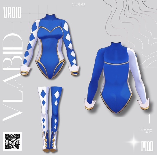 【VRoid正式版】Royal Azure Set