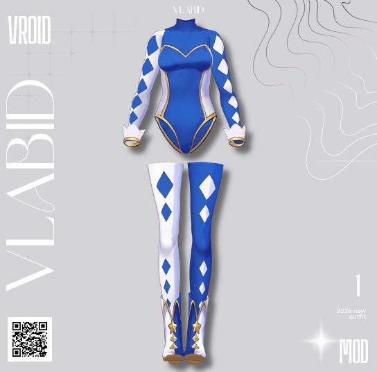 【VRoid正式版】Royal Azure Set