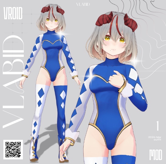 【VRoid正式版】Royal Azure Set