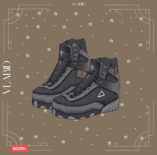 Survival Shoes | VRoid Shoes | 10 Skin Pack | VRoid Studio Custom Item