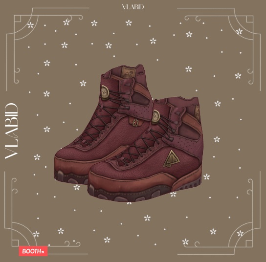 Survival Shoes | VRoid Shoes | 10 Skin Pack | VRoid Studio Custom Item