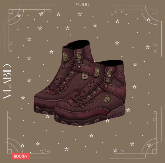 Survival Shoes | VRoid Shoes | 10 Skin Pack | VRoid Studio Custom Item