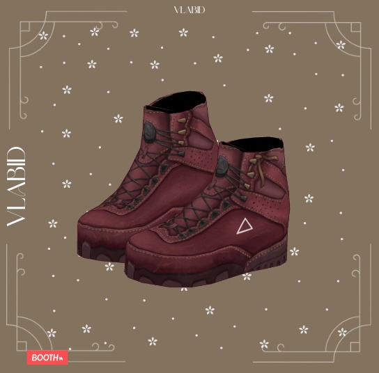 Survival Shoes | VRoid Shoes | 10 Skin Pack | VRoid Studio Custom Item