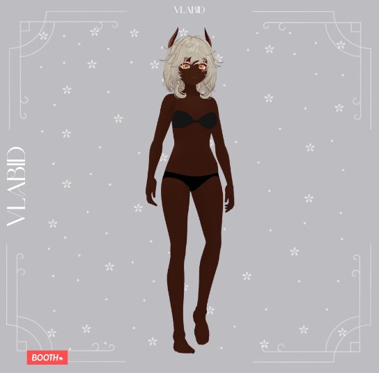 VRoid Skin Tone Collection – Natural Body Texture Pack VRoid Skin Skin Texture VRoid Skintone