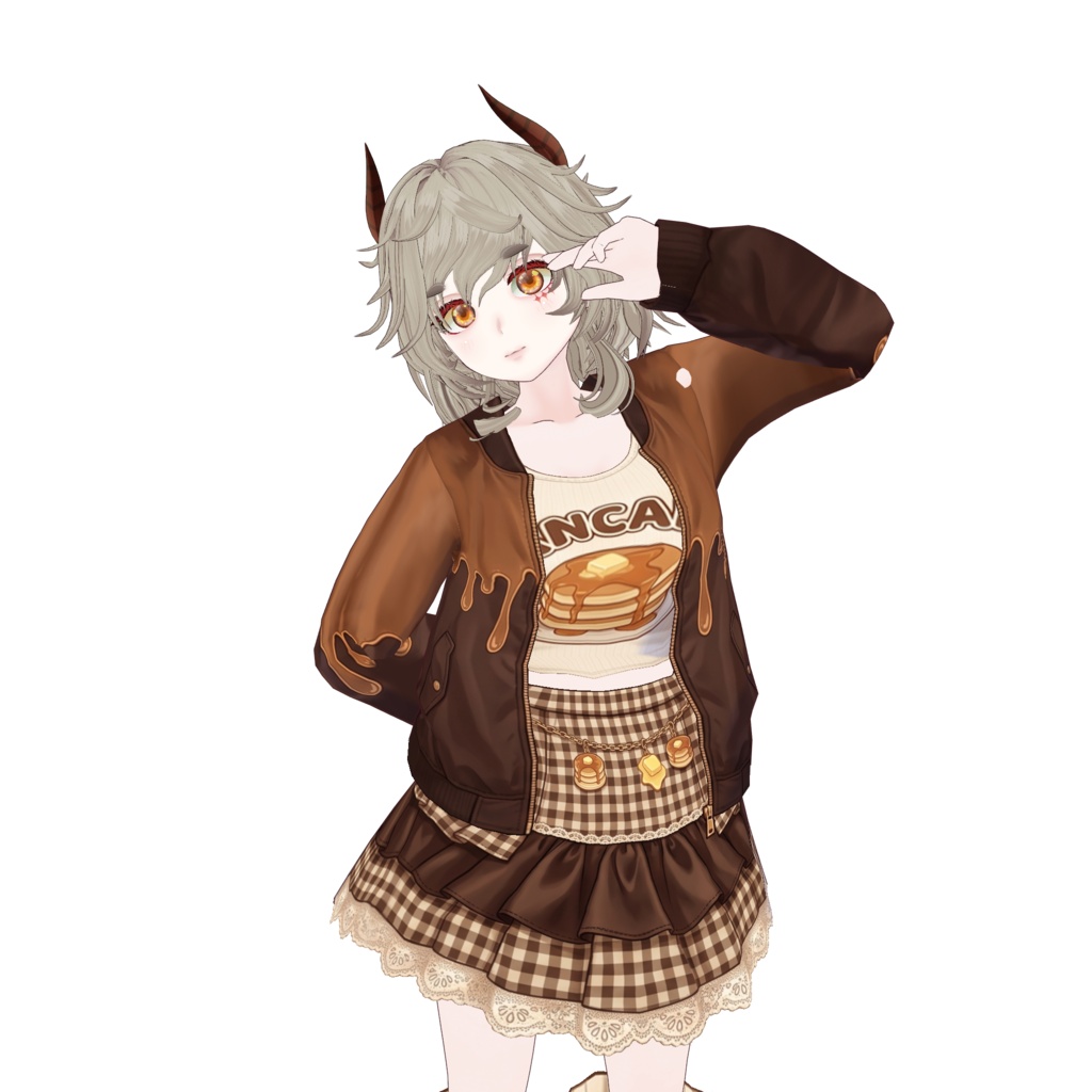 【VRChat Outfit】Anime Avatar Fashion Outfit UnityPackage VRChat衣装 Unitypackage VRChat Outfit VRChat Asset 3D Asset 3D Outfit VTuber Asset VRchat Kawaii Outfit Cute Outfit