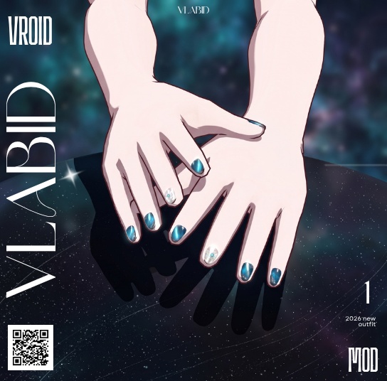 FREE Nail Pack 2 VRoid Nail Texture VRoid Studio