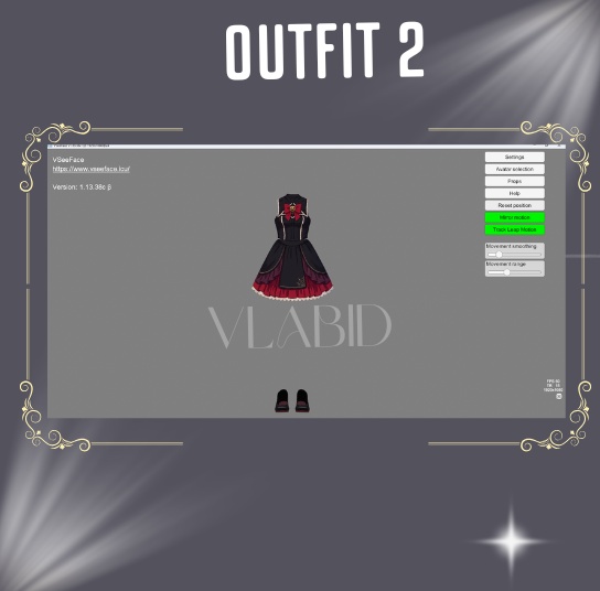 Halloween Custome VRoid, VRoid Studio, VRoid Clothes, Customitem, Halloween Gothic Outfit, VRM File, Halloween Outfit Bundle, Anime Style