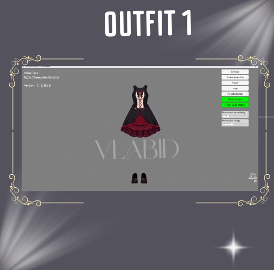 Halloween Custome VRoid, VRoid Studio, VRoid Clothes, Customitem, Halloween Gothic Outfit, VRM File, Halloween Outfit Bundle, Anime Style