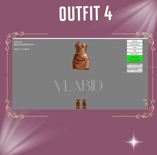 VRoid Studio, Glossy Muse Leather Dress, VRoid Clothes, Customitem, VRoid Texture, Costume, Dress Kawaii, Cute Outfit, VRoid Costume
