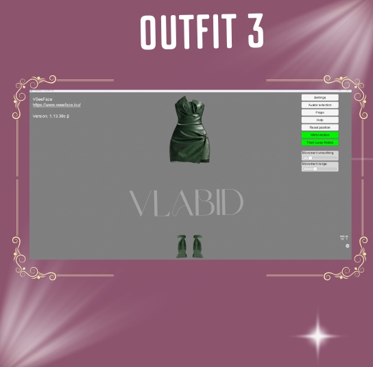 VRoid Studio, Glossy Muse Leather Dress, VRoid Clothes, Customitem, VRoid Texture, Costume, Dress Kawaii, Cute Outfit, VRoid Costume