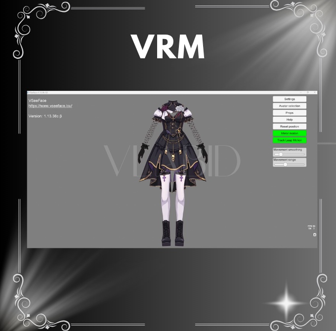 Eclipse Rose Gothic Dress