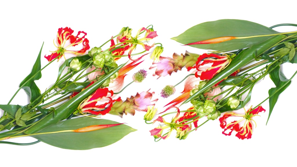 summer flowerマスキングテープ