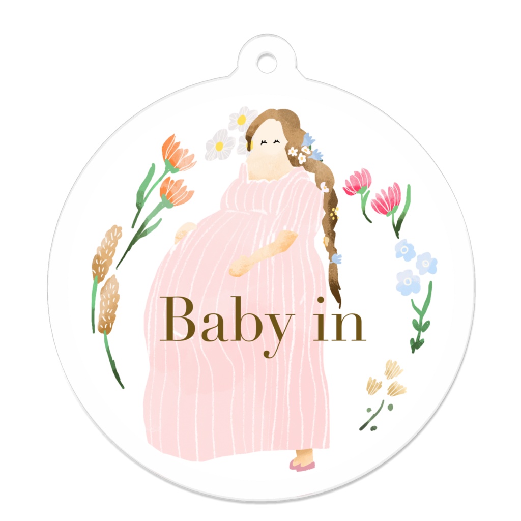 マタニティキーホルダー