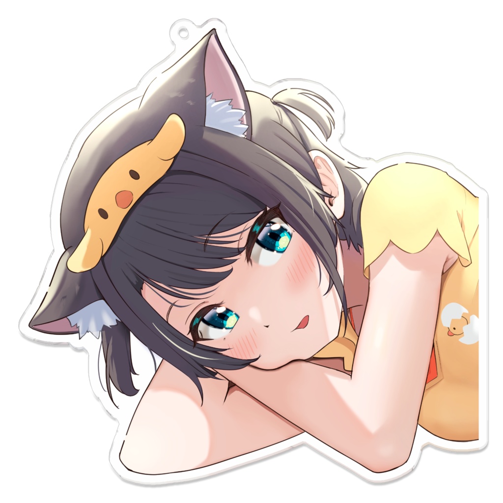 【非公式】猫耳大空スバルアクリルキーホルダー