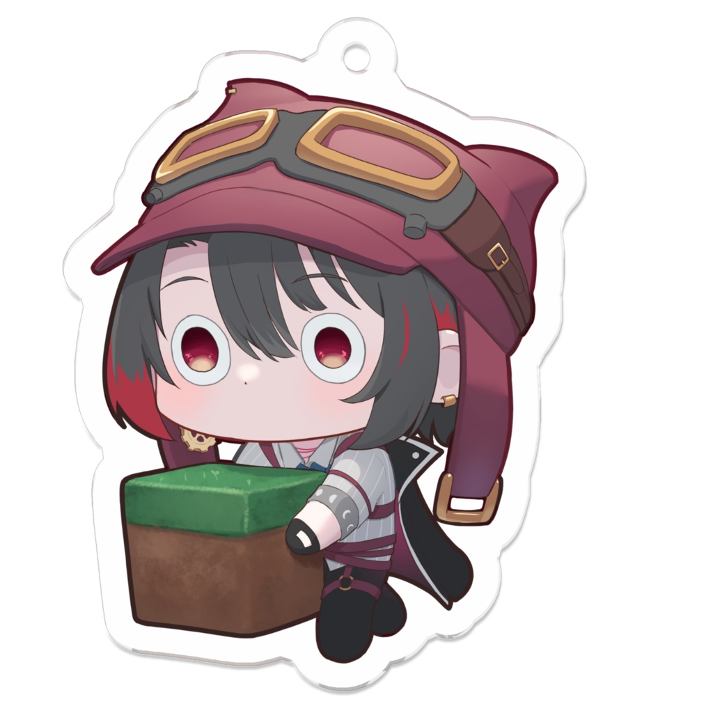 【非公式】月赴ゐぶきアクリルキーホルダー