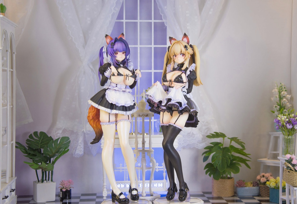 ゆり&ステラ(ティーテーブル付き)