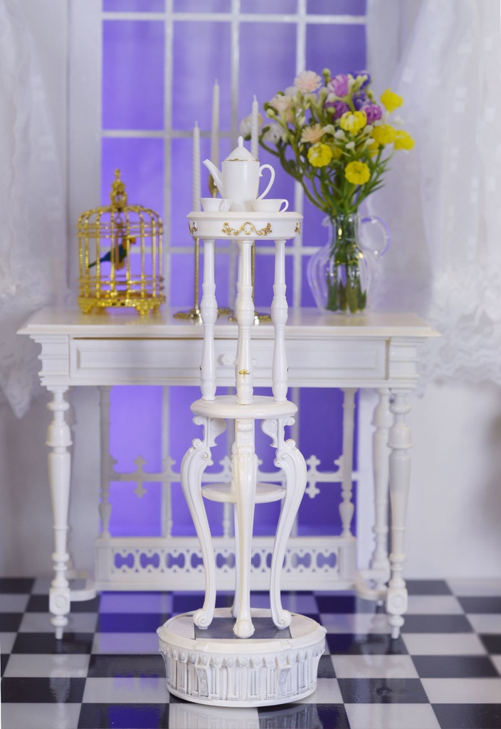 ゆり&ステラ(ティーテーブル付き)