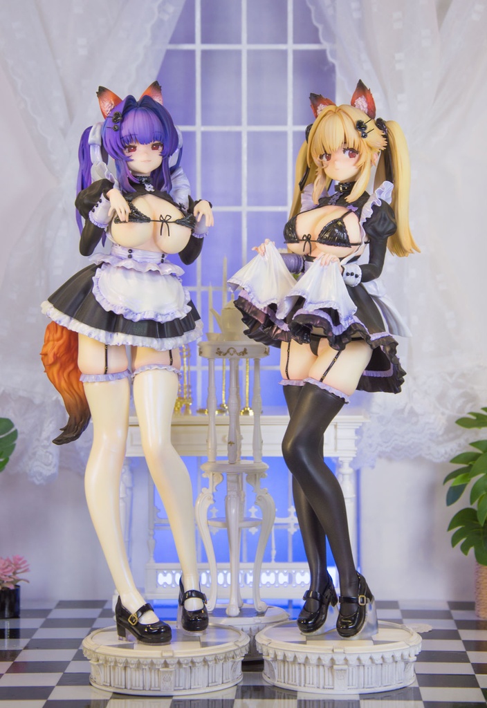 ゆり&ステラ(ティーテーブル付き)