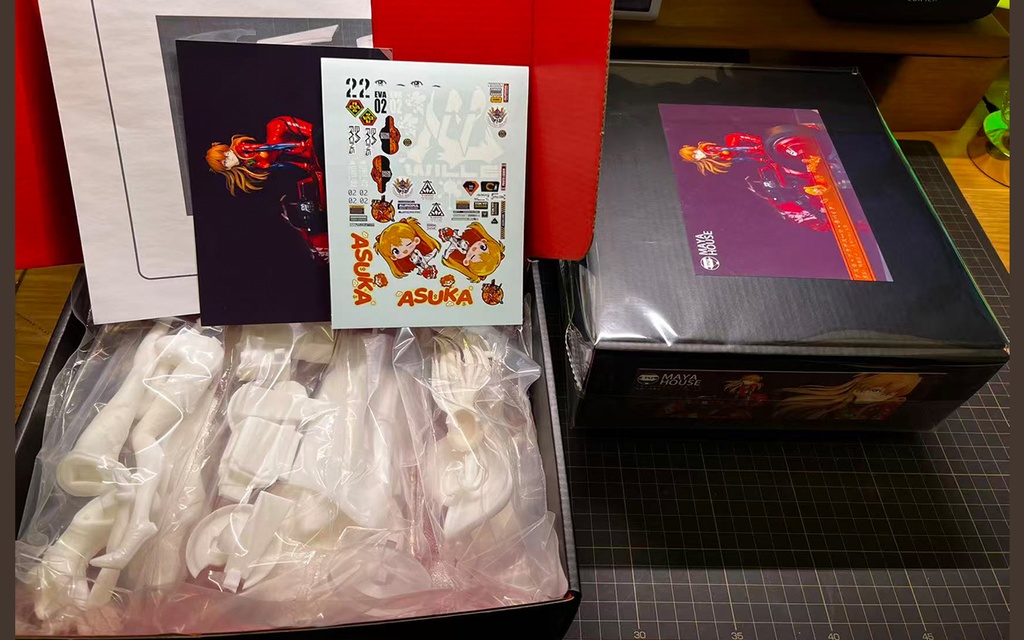 <2月8日~再販>アスカ・プラグスーツ・赤バイク