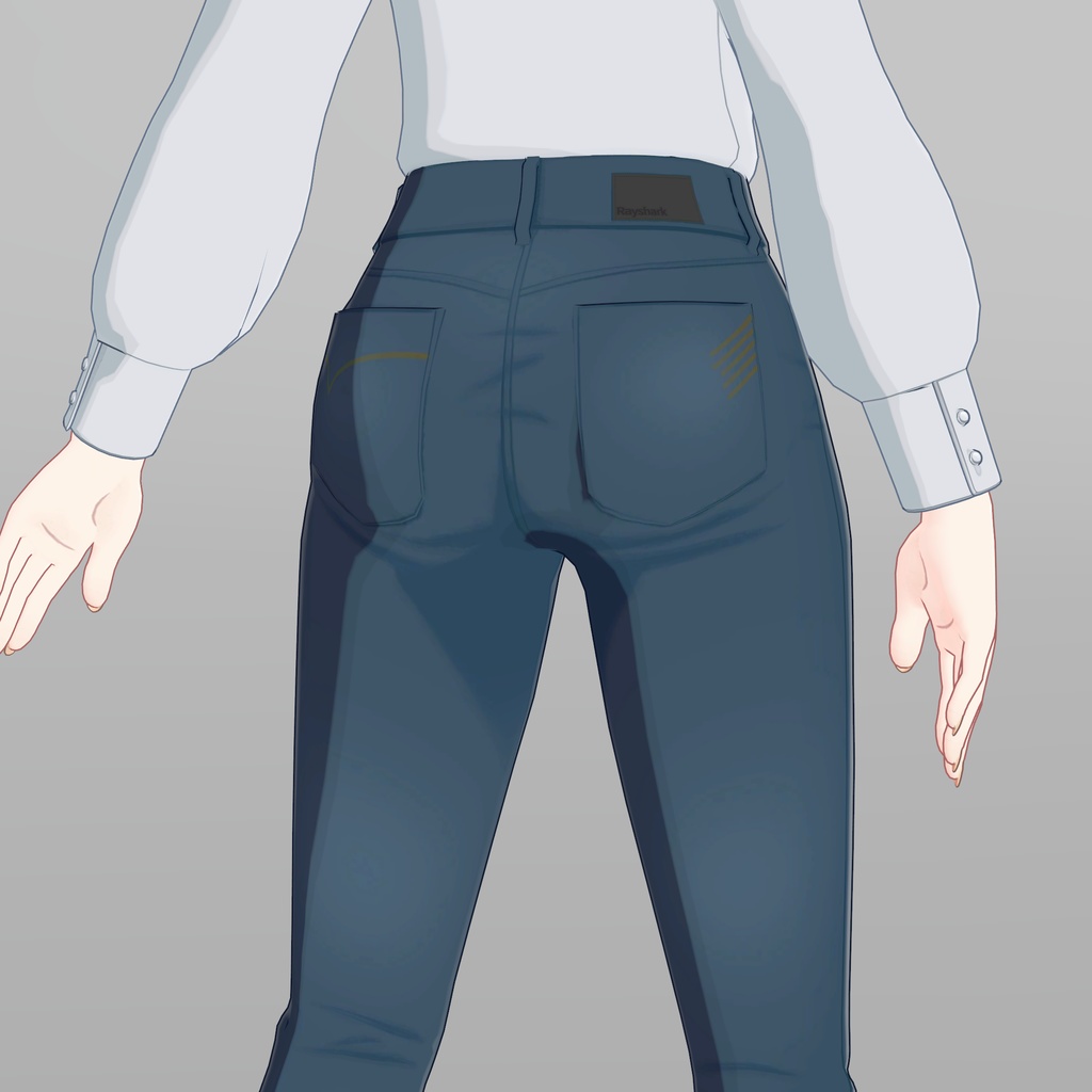 レイシャークコーデ用スキニージーンズセット