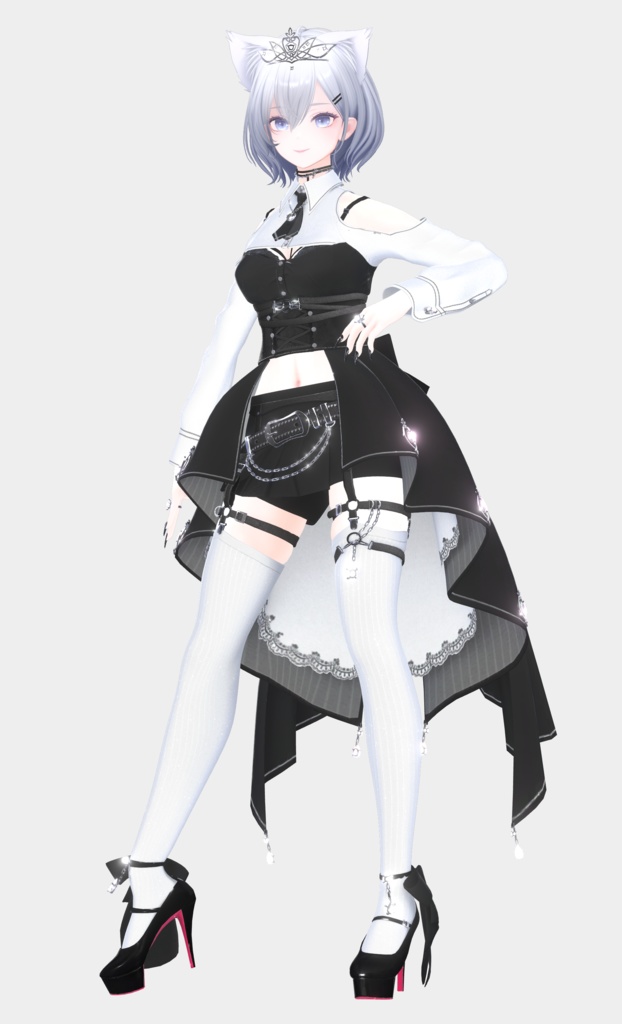 BlackParabellumDress【ラシューシャ、森羅、白雨対応】