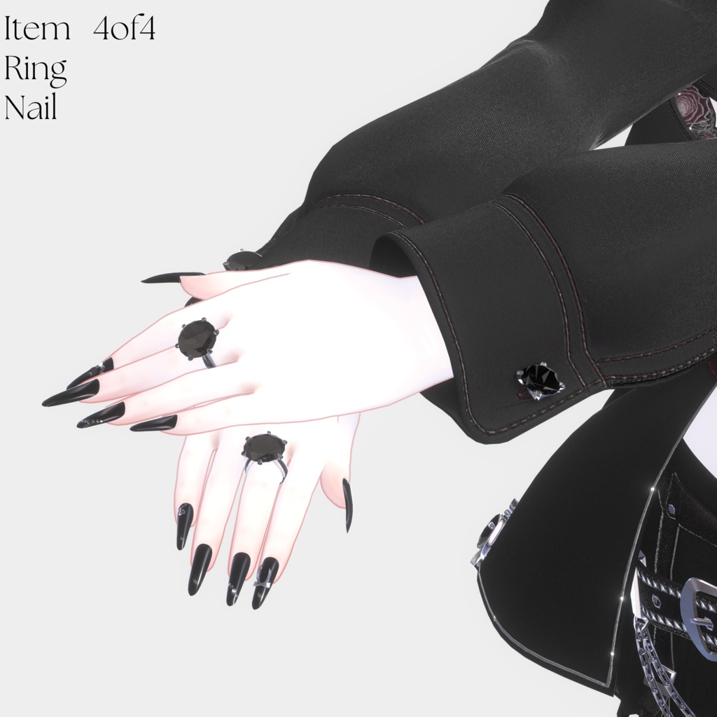 BlackParabellumDress【ラシューシャ、森羅、白雨対応】