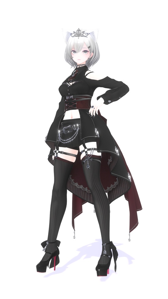 BlackParabellumDress【ラシューシャ、森羅、白雨対応】