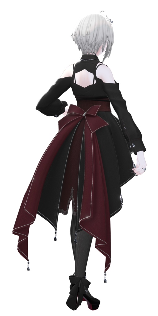 BlackParabellumDress【ラシューシャ、森羅、白雨対応】