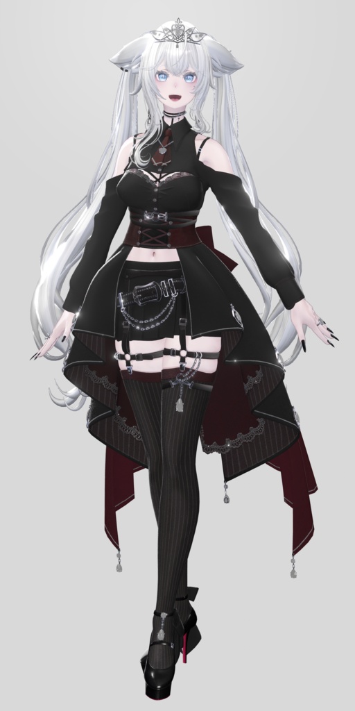 BlackParabellumDress【ラシューシャ、森羅、白雨対応】