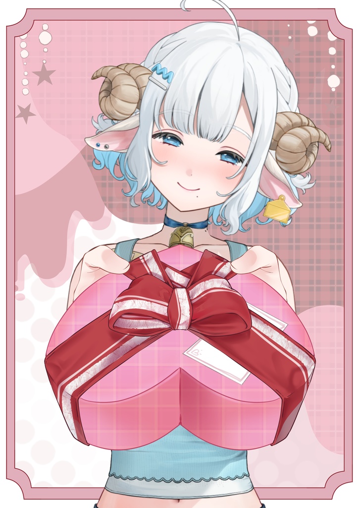 VTuber様向けバレンタインハンド素材