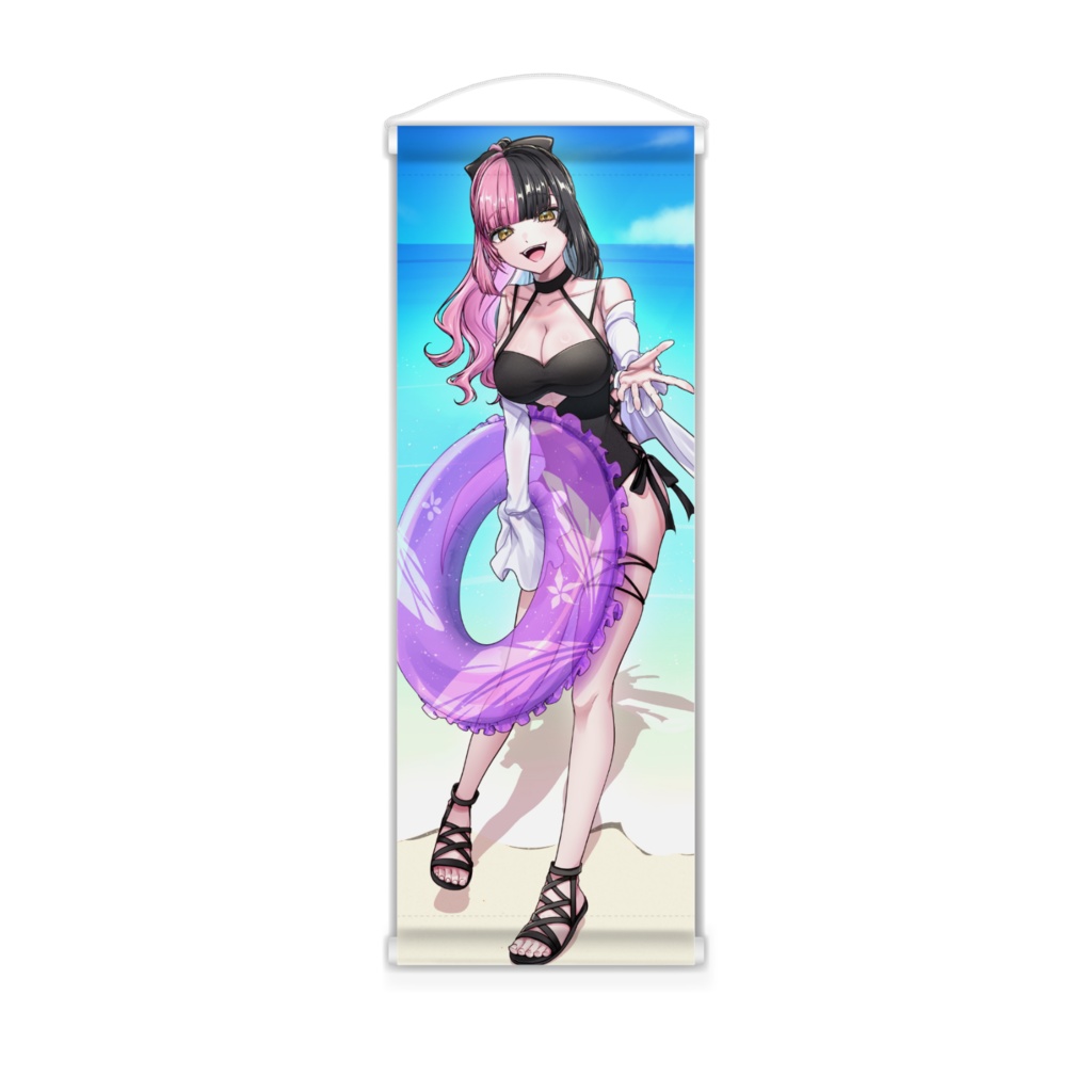 0杏仁豆腐ちゃん水着ミニタペストリー