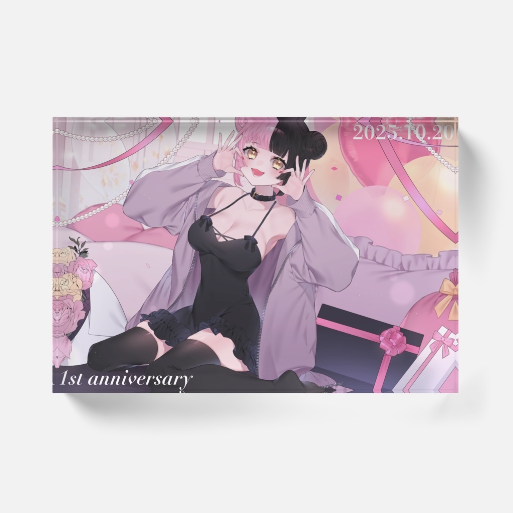 1周年アクリルブロック【12月31日まで販売予定】