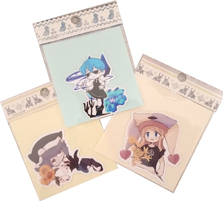 創作っ子 ステッカー