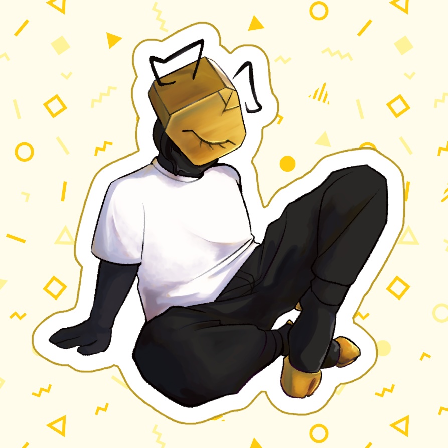 アクリルキーホルダー CubeSheep