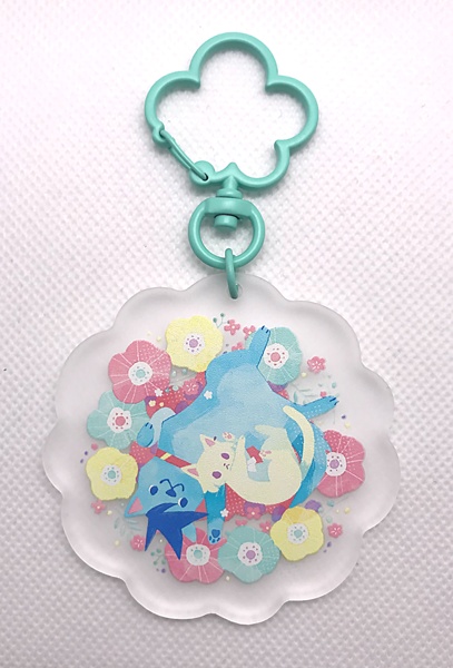 わんにゃんアクキー