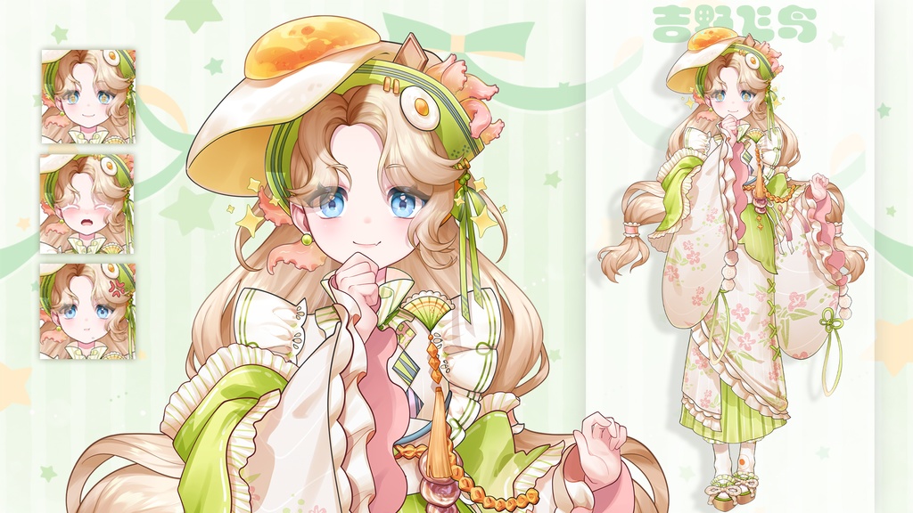 【定制】LIVE2D一条龙(设计+立绘+拆分+建模)