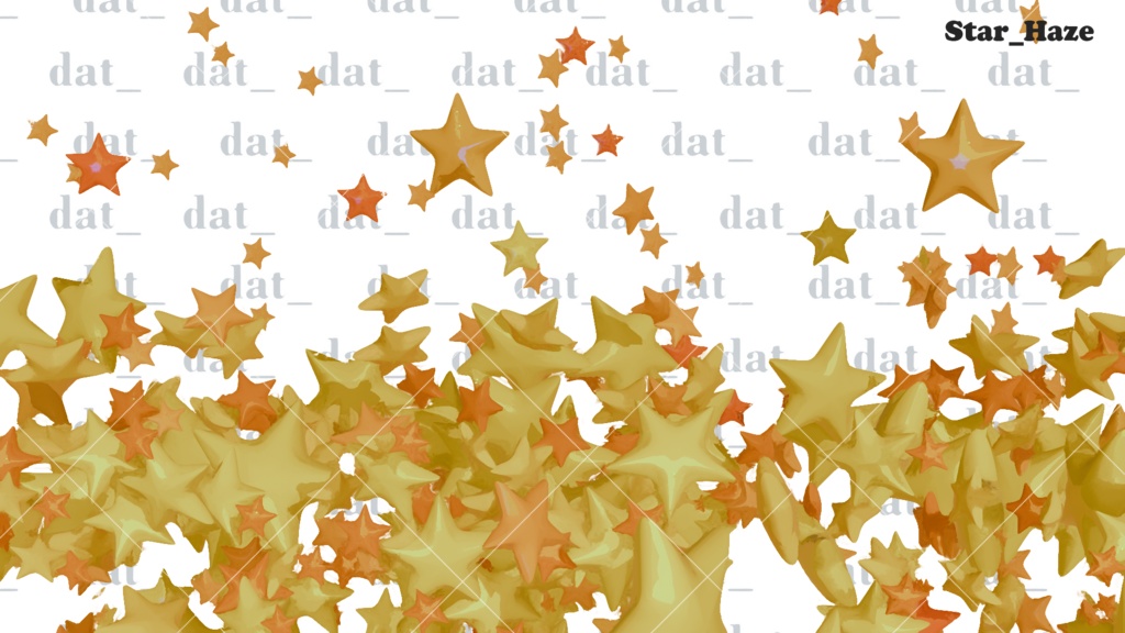 「한가득 시리즈」「いっぱいシリーズ」|「いっぱいシリーズ」 | 動く演出用オブジェクトセット(heart/star/money))