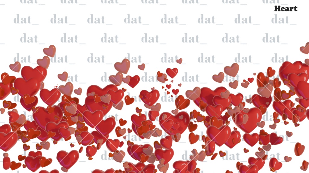 「한가득 시리즈」「いっぱいシリーズ」|「いっぱいシリーズ」 | 動く演出用オブジェクトセット(heart/star/money))