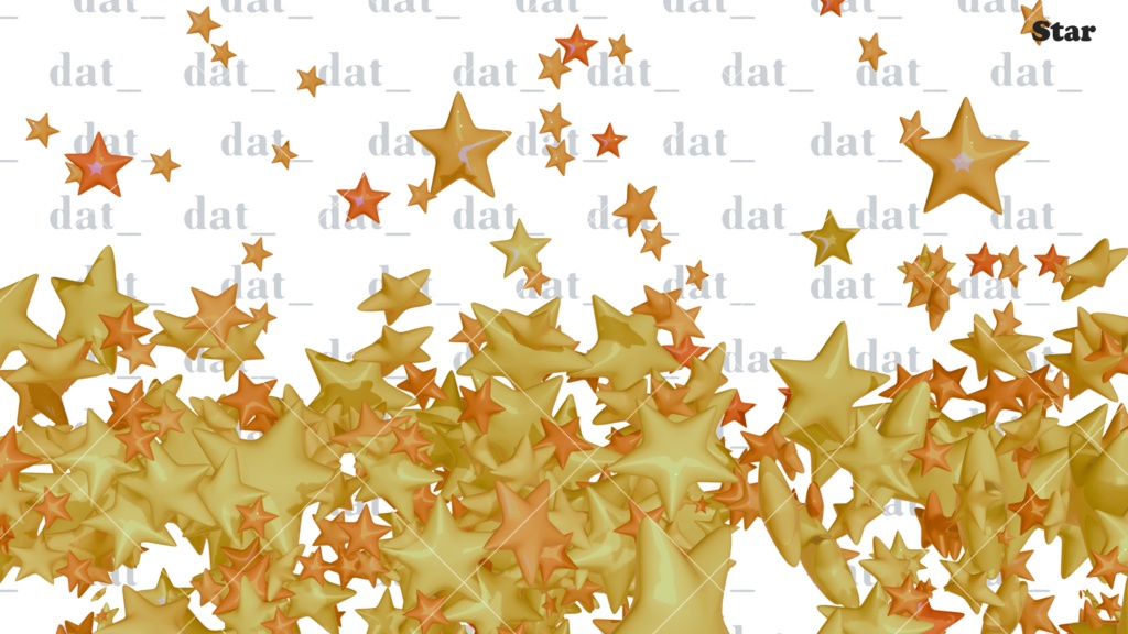 「한가득 시리즈」「いっぱいシリーズ」|「いっぱいシリーズ」 | 動く演出用オブジェクトセット(heart/star/money))