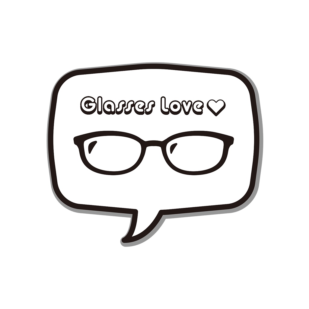 【フリー素材】作中で眼鏡を外したりかけたりします宣言マーク