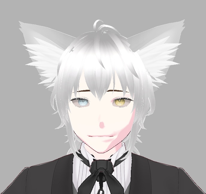 White Fennec Fox Boy [free]