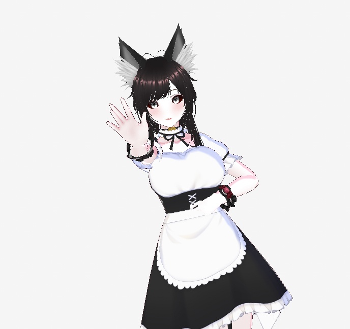 Black cat girl [free] - zaricatcreations - 3/3