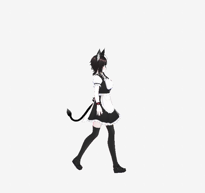 Black cat girl [free] - zaricatcreations - 2/3