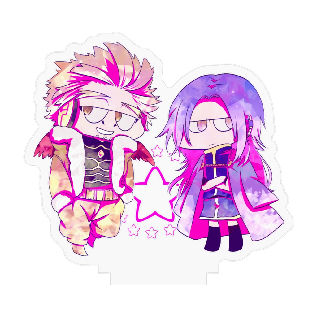 鷹と雷鳴ぶさかわアクスタ