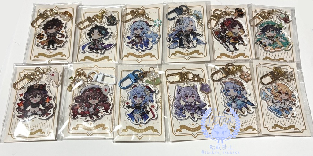 原神 アクリルキーホルダー