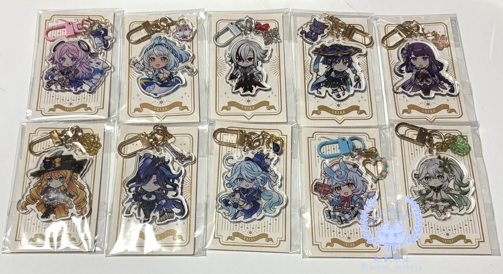 原神 アクリルキーホルダー