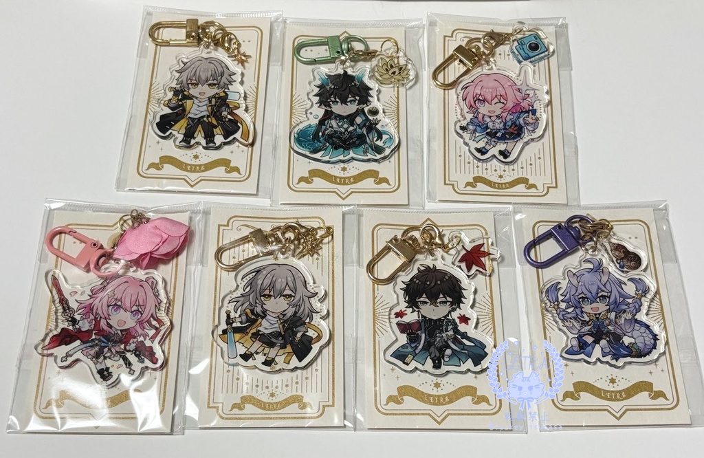 崩壊:スターレイルアクリルキーホルダー