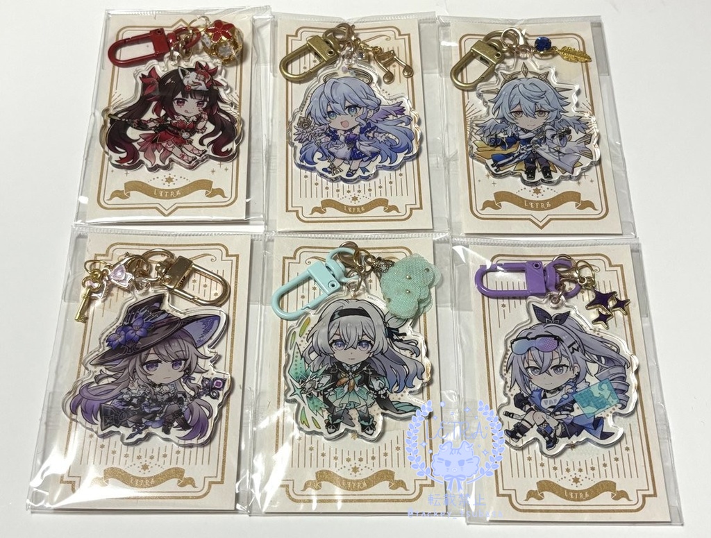 崩壊:スターレイルアクリルキーホルダー